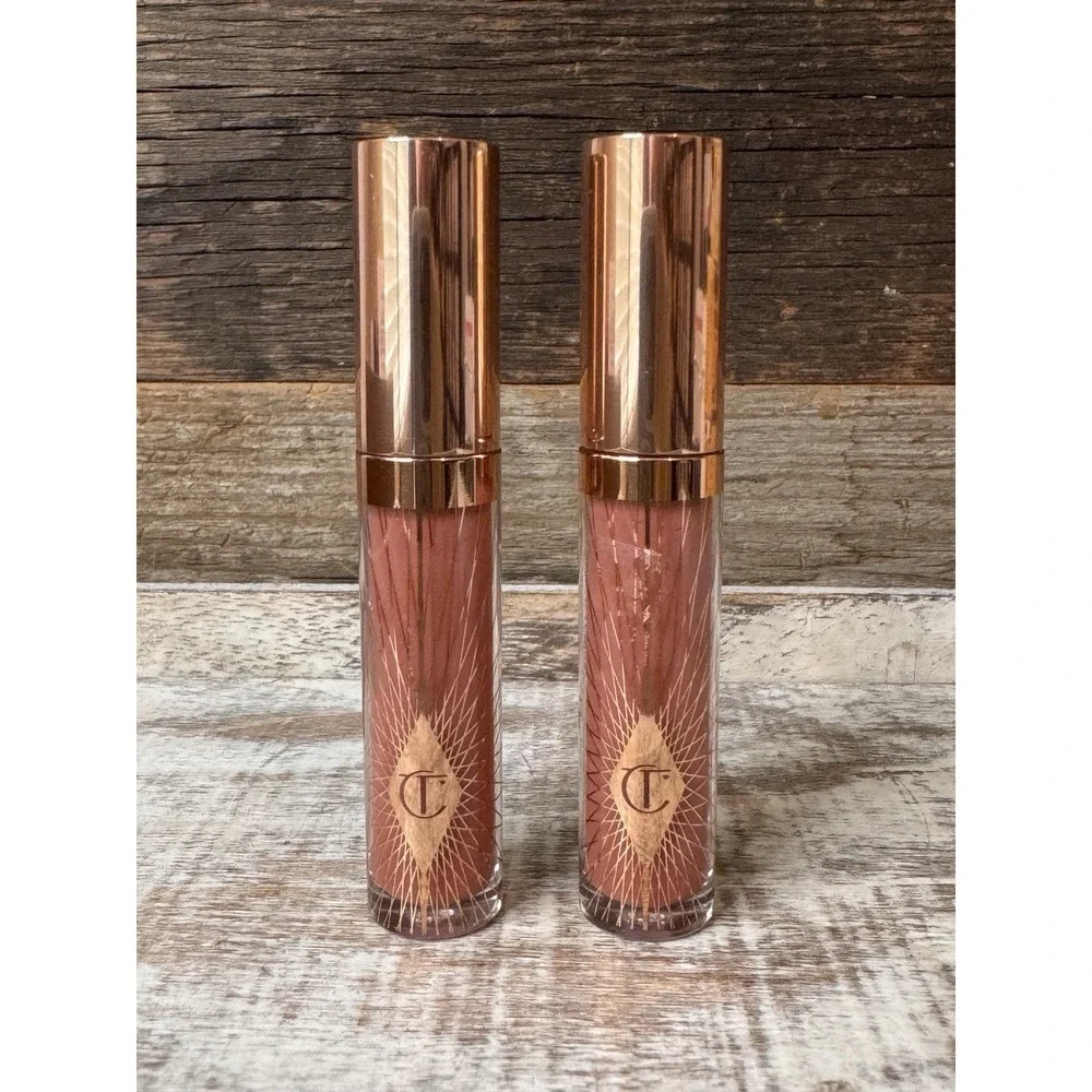 Charlotte Tilbury Pillow Talk Lip Gloss 2 Pack 2.6ml Each‎ New | Travel Size